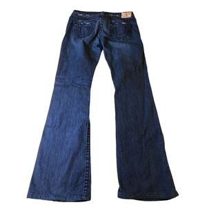 True Religion Tony Big T Flare Jeans Women's Size 29